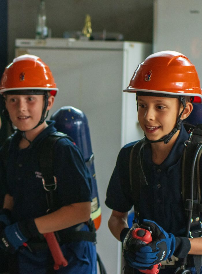Jugendfeuerwehr Übung Rieselfeld Freiburg